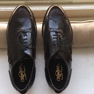 Crown Executive Collection Leather Shoelace Shoes